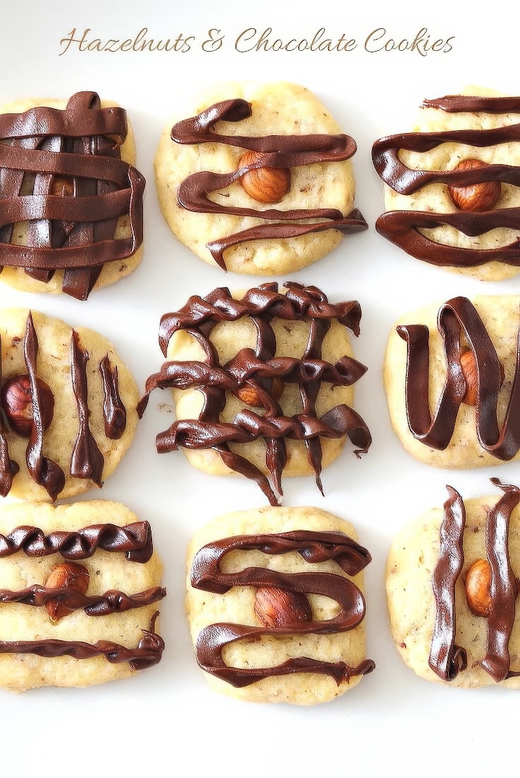 Hazelnut and Chocolate Cookies