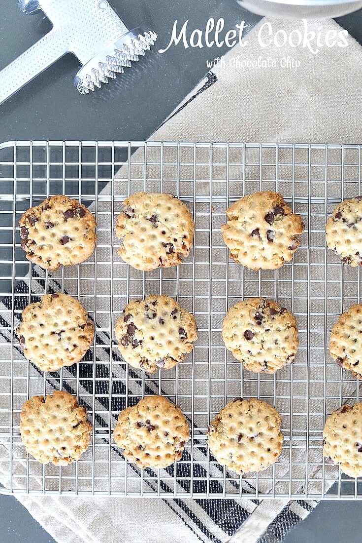 Chocolate Chip Mallet Cookies