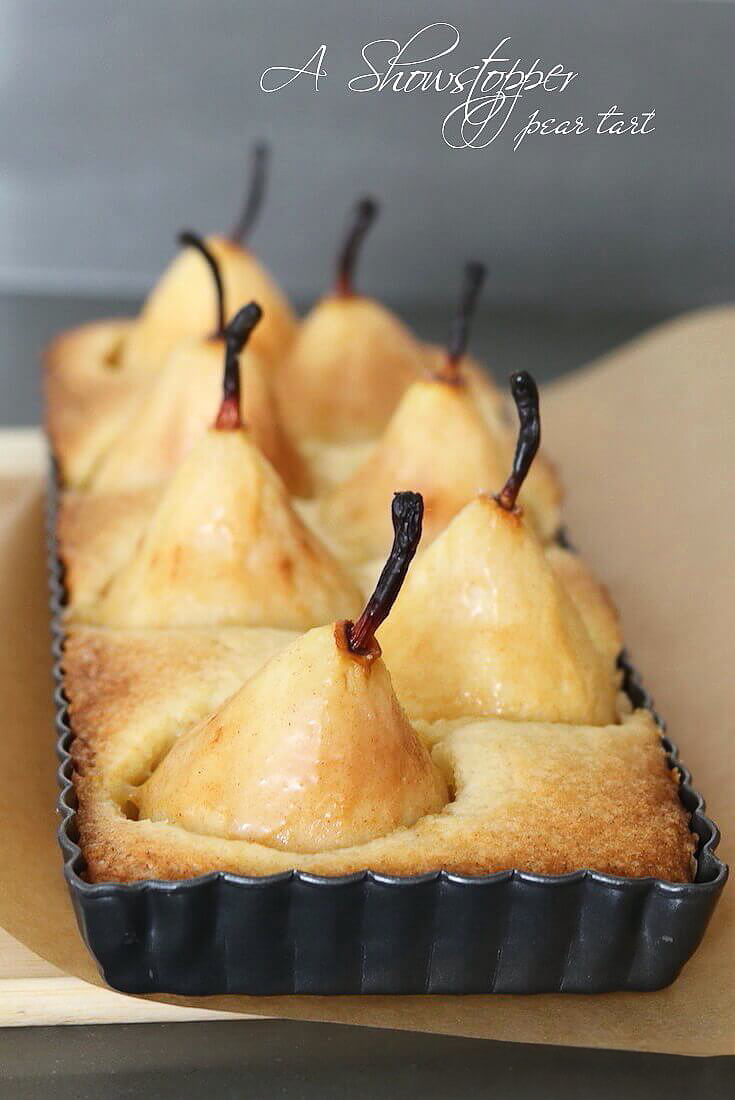 Showstopper Pear Tart