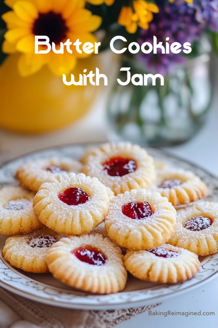 Butter Cookies with Jam